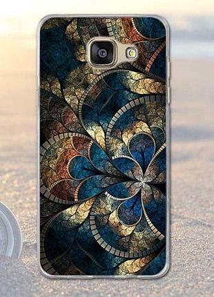 Чехол бампер с картинкой для samsung a5-2016 galaxy a510 узоры
