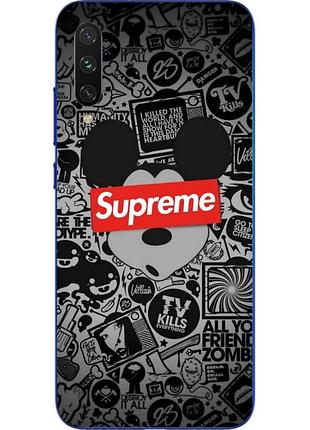 Силиконовый чехол с рисунком для xiaomi mi a3 микки supreme