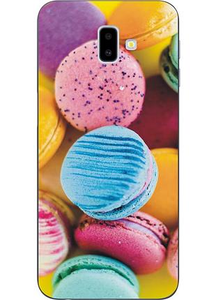 Оригінальний tpu чехол з принтом для samsung galaxy j6 plus 2018 солодощі