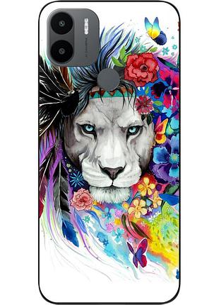 Силіконовий чохол для xiaomi redmi a1 plus з картинкою лев