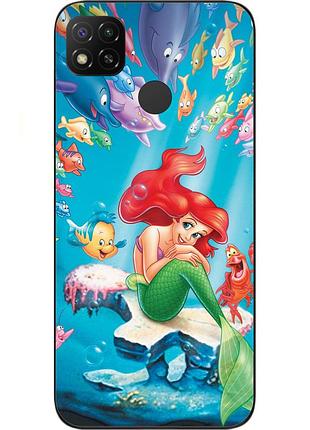 Чохол силіконовий для xiaomi redmi 9c з картинкою русалонька