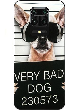 Оригинальный tpu чехол с картинкой для xiaomi redmi note 9s / note 9 pro bad dog