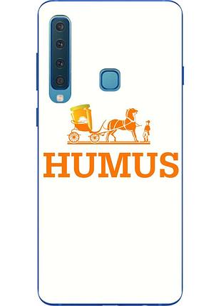Антибрендовый силиконовый чехол для samsung galaxy a9 2018 с картинкой humus
