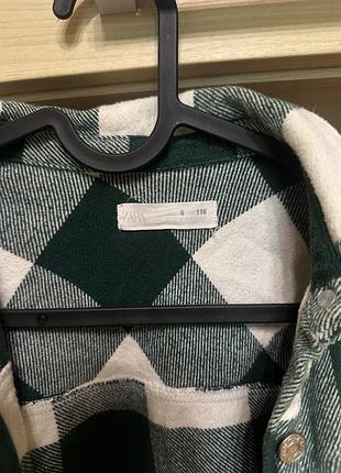 Куртка рубашка zara 4-6 лет 3