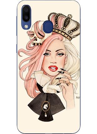 Оригінальний чохол накладка для samsung galaxy a30 2019 a305f з картинкою королева