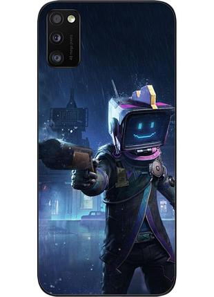 Силиконовый чехол для samsung a41 galaxy a415f с картинкой pubg mobile