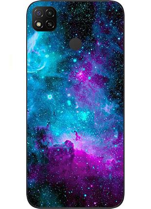 Силіконовий чохол з картинкою для xiaomi redmi 9c космос