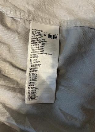 Женская рубашка uniqlo 4