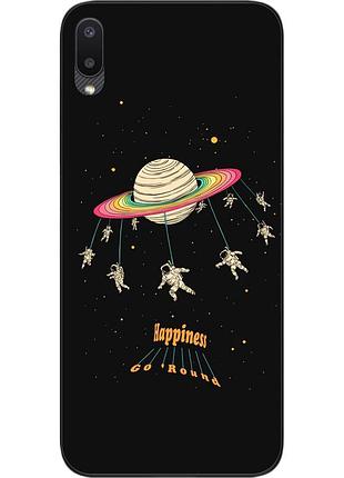 Силіконовий чохол бампер для samsung a02 galaxy a022 з картинкою карусель