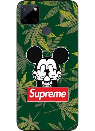 Оригинальный чехол для realme c21y / c25y с картинкой микки supreme