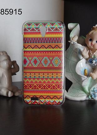 Чехол на lenovo a859/a678t оригинальная панель накладка с рисунком узоры