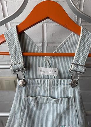 Джинсовий комбінезон zara kids, 116 см / 6 років