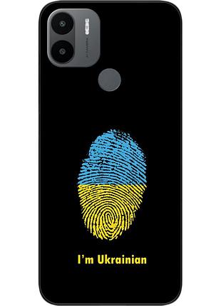 Силіконовий чохол для xiaomi redmi a1 plus з картинкою відбиток