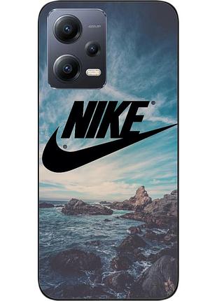 Силіконовий чохол для xiaomi redmi note 12 5g з картинкою nike