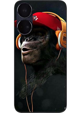 Оригінальний чохол epik для realme 10 pro plus з картинкою шимпанзе