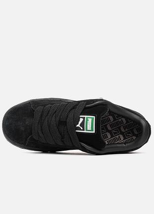 Puma suede xl black 2