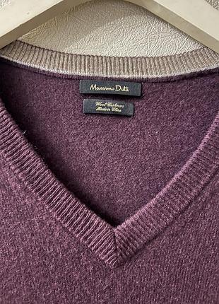 Свитер massimo dutti — шерсть & кашемир 4