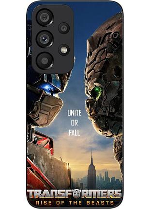 Силіконовий чохол для samsung galaxy a53 5g з картинкою трансформери зверобати