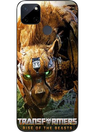Силіконовий чохол epik для realme c21y/c25y з картинкою читор трансформери звероботи