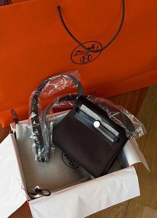 Hermès herbag mini ébène