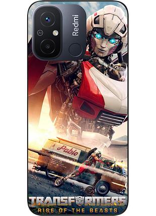 Силиконовый чехол epik для xiaomi redmi 12c с картинкой арси трансформеры