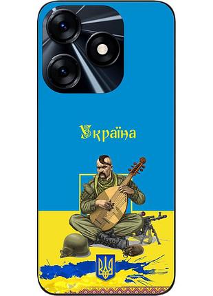 Оригінальний чохол epik для tecno spark 10 (ki5q) з картинкою козак