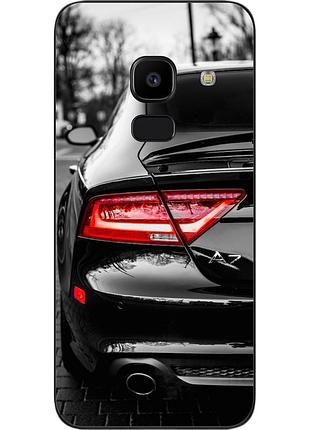 Чехол силиконовый для samsung j6 2018 galaxy j600 с картинкой машина