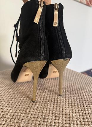 Туфлі для high heels на каблуку 11 см, замша, розмір 39
