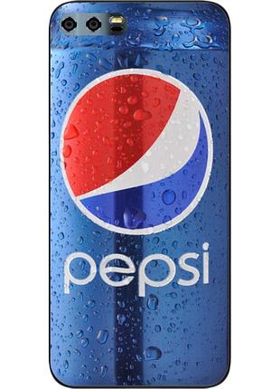 Силіконовий чохол для huawei honor 9 з картинкою pepsi