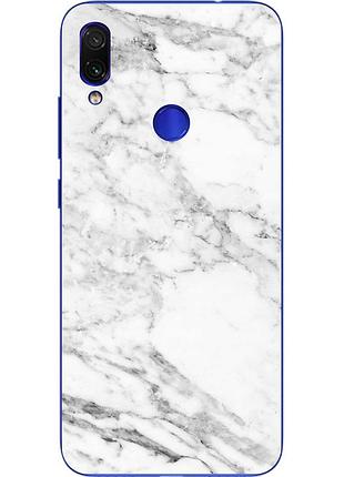 Силіконовий чохол бампер для xiaomi redmi note 7 з картинкою мармур