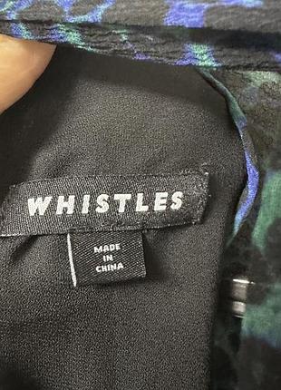 Whistles шифоновое миди платье 7