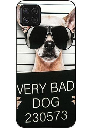 Чохол силіконовий для samsung m32 galaxy m325f з картинкою bad dog