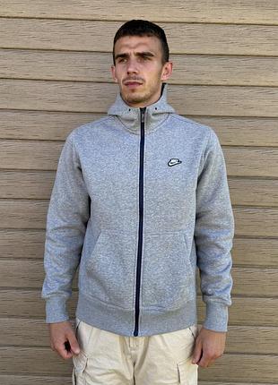 Чоловіча зіп худі кофта nike sportswear 🤍