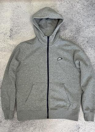 Чоловіча зіп худі кофта nike sportswear 🤍 3