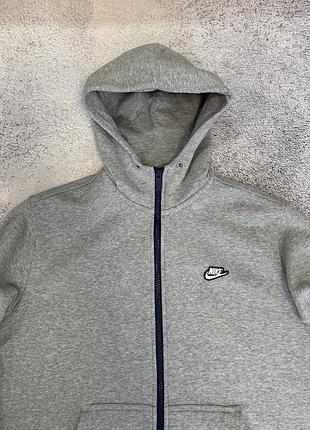 Чоловіча зіп худі кофта nike sportswear 🤍 9