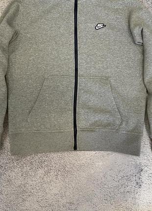 Чоловіча зіп худі кофта nike sportswear 🤍 10