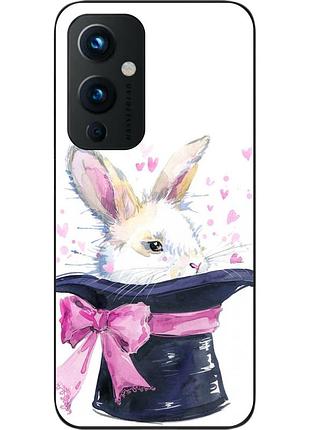 Чохол силіконовий epik для oneplus 9 з картинкою кролик