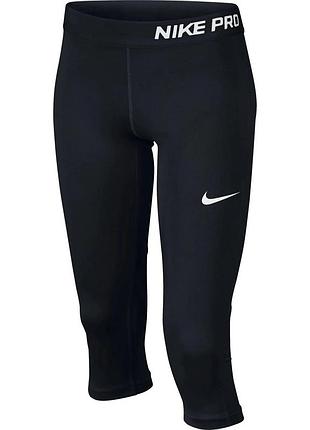 Легінси nike pro capri чорного кольору 2