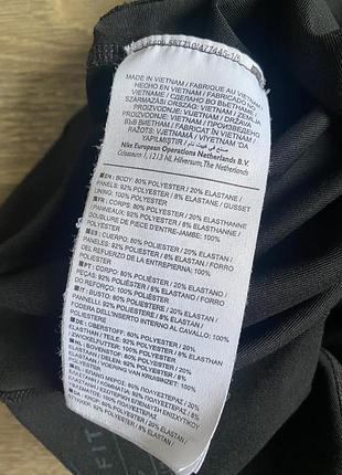 Легінси nike pro capri чорного кольору 7