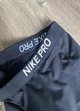 Легінси nike pro capri чорного кольору 5