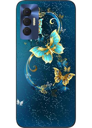Силіконовий чохол для tecno spark 8p з картинкою