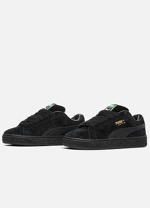 Puma suede xl black 4