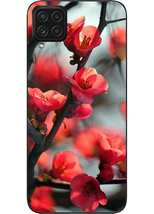 Чехол силиконовый для samsung a22 galaxy a225f с картинкой сакура