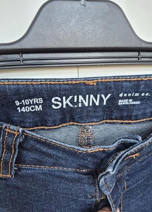 Джинсы skinny на девочку denimco 4