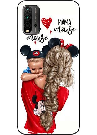 Оригинальный чехол для xiaomi redmi 9t с картинкой мама с сыном
