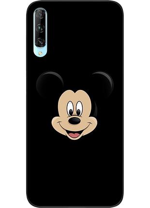 Силиконовый чехол для huawei p smart pro с картинкой микки