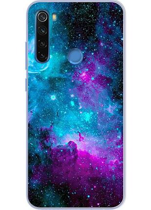 Силиконовый чехол с рисунком для xiaomi redmi note 8 космос
