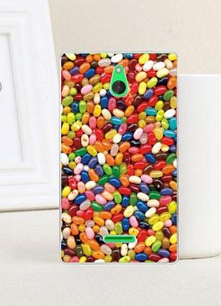 Чохол накладка для nokia x2 dual з картинкою драже