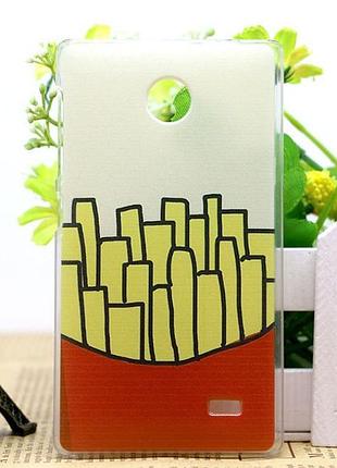 Оригинальный чехол бампер для nokia x с рисунком глаз 9