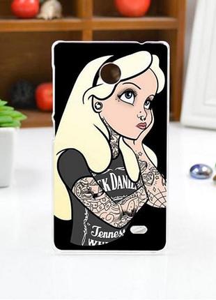 Чохол накладка для nokia x з принтом попелюшка